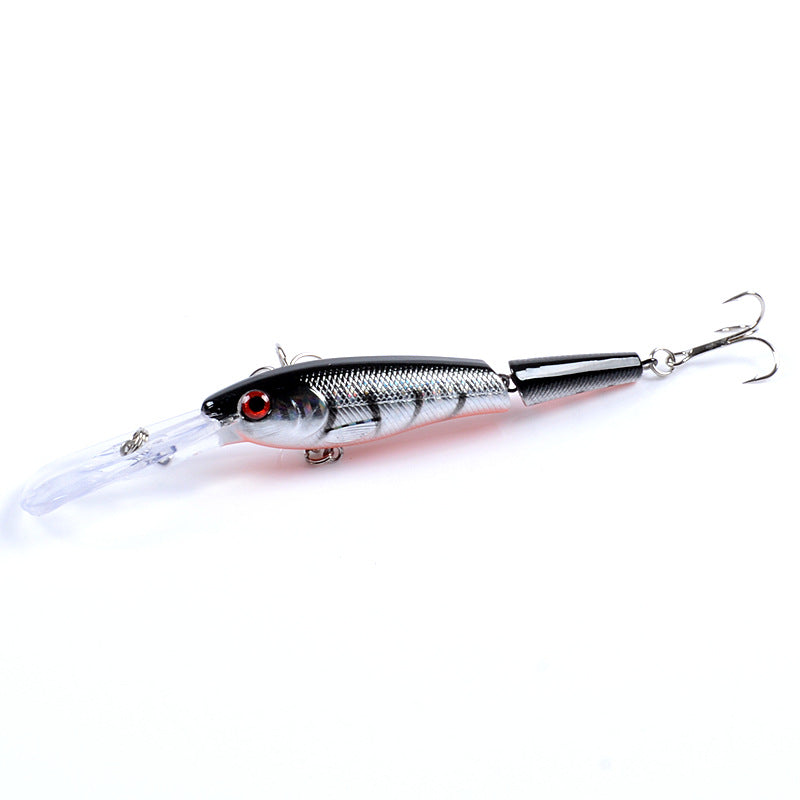 6x Popper Minnow 13.3cm Fishing Lure Lures Surface Tackle Fresh Saltwater - Outbackers