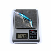 6x Popper Minnow 13.3cm Fishing Lure Lures Surface Tackle Fresh Saltwater - Outbackers