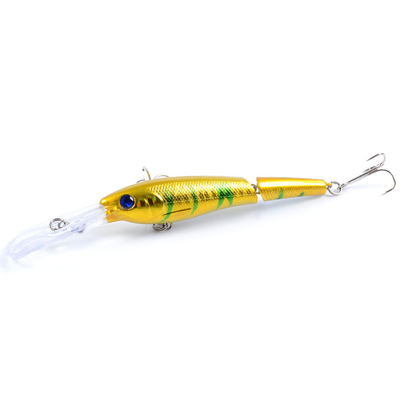 6x Popper Minnow 13.3cm Fishing Lure Lures Surface Tackle Fresh Saltwater - Outbackers