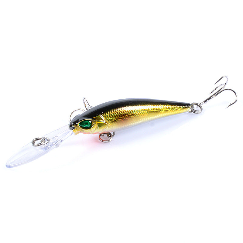 6x Popper Minnow 9.4cm Fishing Lure Lures Surface Tackle Fresh Saltwater - Outbackers