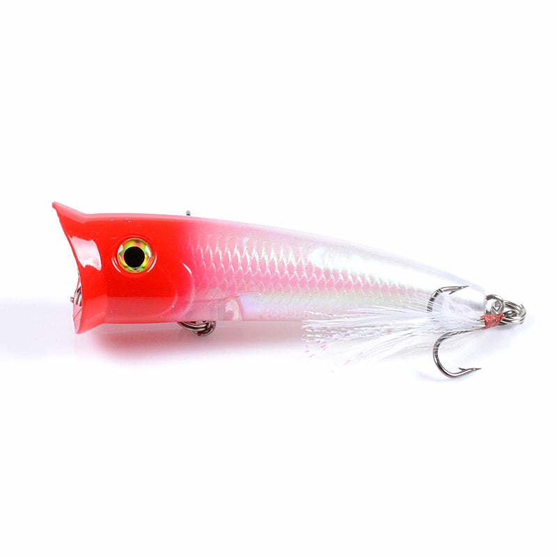 7x Popper Minnow 7.8cm Fishing Lure Lures Surface Tackle Fresh Saltwater - Outbackers