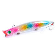6x Popper Poppers 11.7cm Fishing Lure Lures Surface Tackle Fresh Saltwater - Outbackers