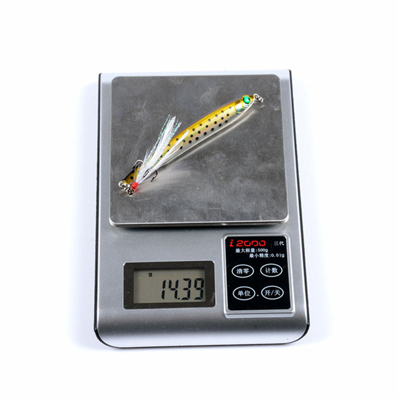 6x Popper Minnow 10cm Fishing Lure Lures Surface Tackle Fresh Saltwater - Outbackers