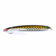 6x Popper Minnow 10cm Fishing Lure Lures Surface Tackle Fresh Saltwater - Outbackers