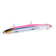 8x Popper Minnow 11.7cm Fishing Lure Lures Surface Tackle Fresh Saltwater - Outbackers