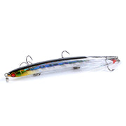 8x Popper Minnow 11.7cm Fishing Lure Lures Surface Tackle Fresh Saltwater - Outbackers