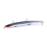 8x Popper Minnow 11.7cm Fishing Lure Lures Surface Tackle Fresh Saltwater - Outbackers