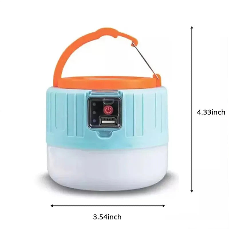 Mountgear Solar Camping Light LED USB Rechargeable Tent Lamp Waterproof Outdoor Lantern - Outbackers