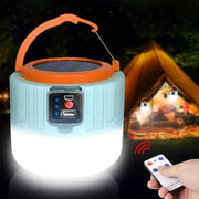 Mountgear Solar Camping Light LED USB Rechargeable Tent Lamp Waterproof Outdoor Lantern - Outbackers
