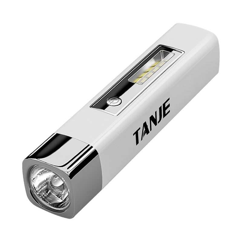 Mountgear Rechargeable Portable Flashlight with Side Light Outdoor Cycling ABS Flashlight - Outbackers