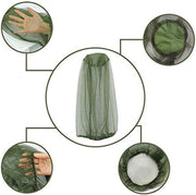 Mountgear 1 PCs Mosquito Fly Head Net Bee Outdoor Fishing Insect Mesh Hat Protector - Outbackers