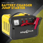 2IN1 Car Battery Charger Jump Starter 12V 24V 40A ATV Boat Tractor - Outbackers