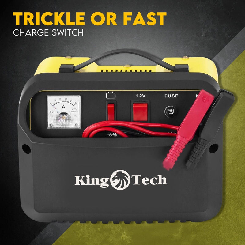2IN1 Car Battery Charger Jump Starter 12V 24V 40A ATV Boat Tractor - Outbackers