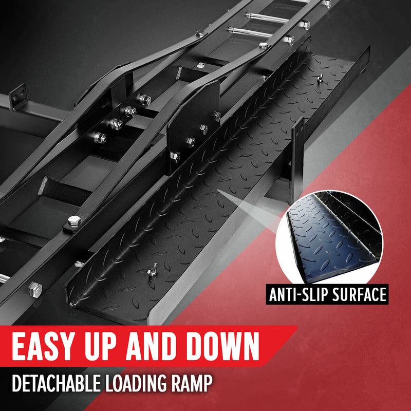 Motorcycle Motorbike Carrier Rack Towbar Arm Rack Dirt Bike Ramp - Outbackers