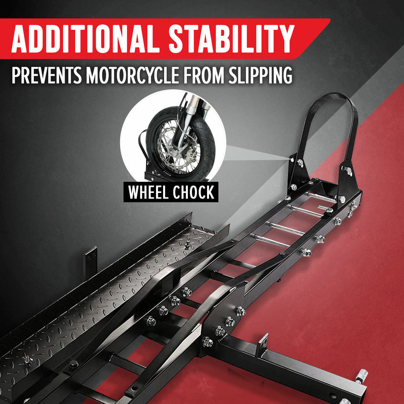 Motorcycle Motorbike Carrier Rack Towbar Arm Rack Dirt Bike Ramp - Outbackers