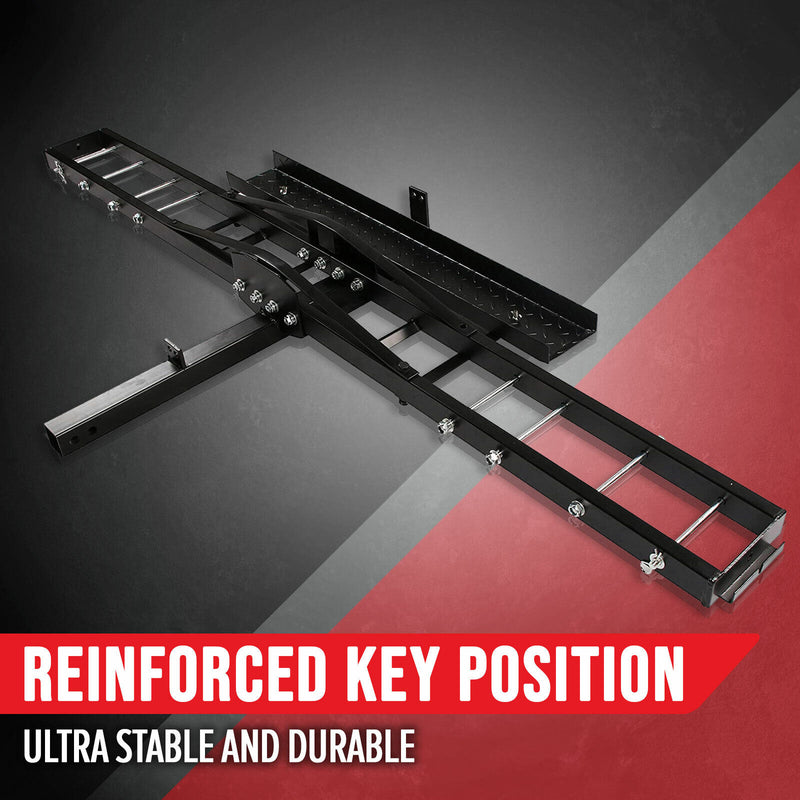 Motorcycle Motorbike Carrier Rack Towbar Arm Rack Dirt Bike Ramp - Outbackers