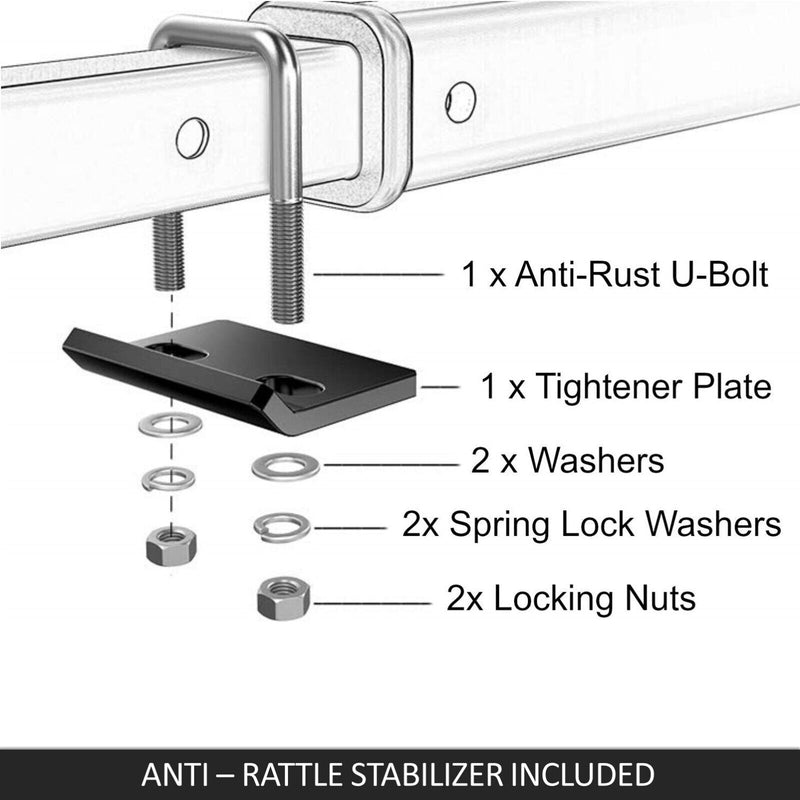 Motorcycle Motorbike Carrier Rack Towbar Arm Rack Dirt Bike Ramp Brake Lights - Outbackers