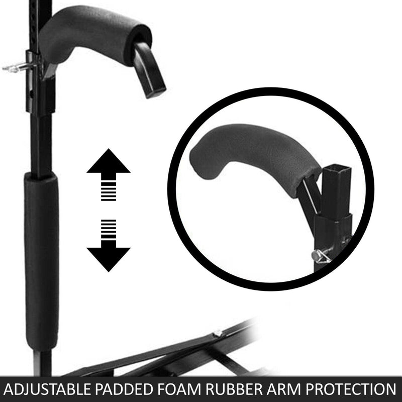 Motorcycle Motorbike Carrier Rack Towbar Arm Rack Dirt Bike Ramp Brake Lights - Outbackers