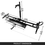 Motorcycle Motorbike Carrier Rack Towbar Arm Rack Dirt Bike Ramp Brake Lights - Outbackers