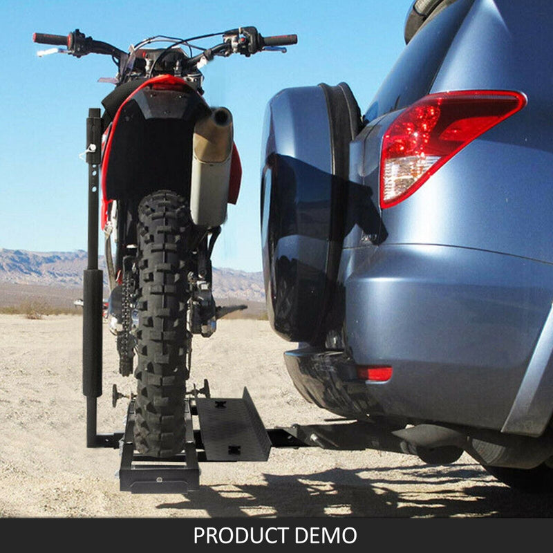 Motorcycle Motorbike Carrier Rack Towbar Arm Rack Dirt Bike Ramp Brake Lights - Outbackers