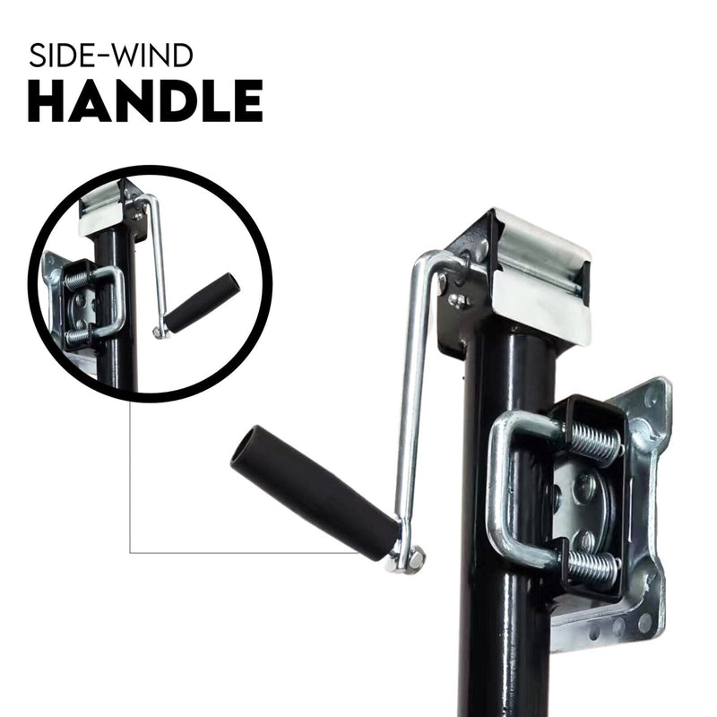 TRAILER PARTS 2000KG TRAILER CARAVAN JACK STAND /JOCKEY WHEEL DRAW BAR FITMENT - Outbackers