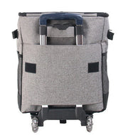 Cooler Picnic Bag Trolley Thermally Insulated - 36L - 60 cans - Grey - Drinks Food Cool Bag Rainproof - Outbackers