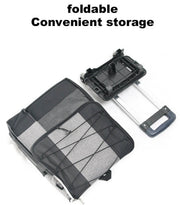 Cooler Picnic Bag Trolley Thermally Insulated - 36L - 60 cans - Grey - Drinks Food Cool Bag Rainproof - Outbackers