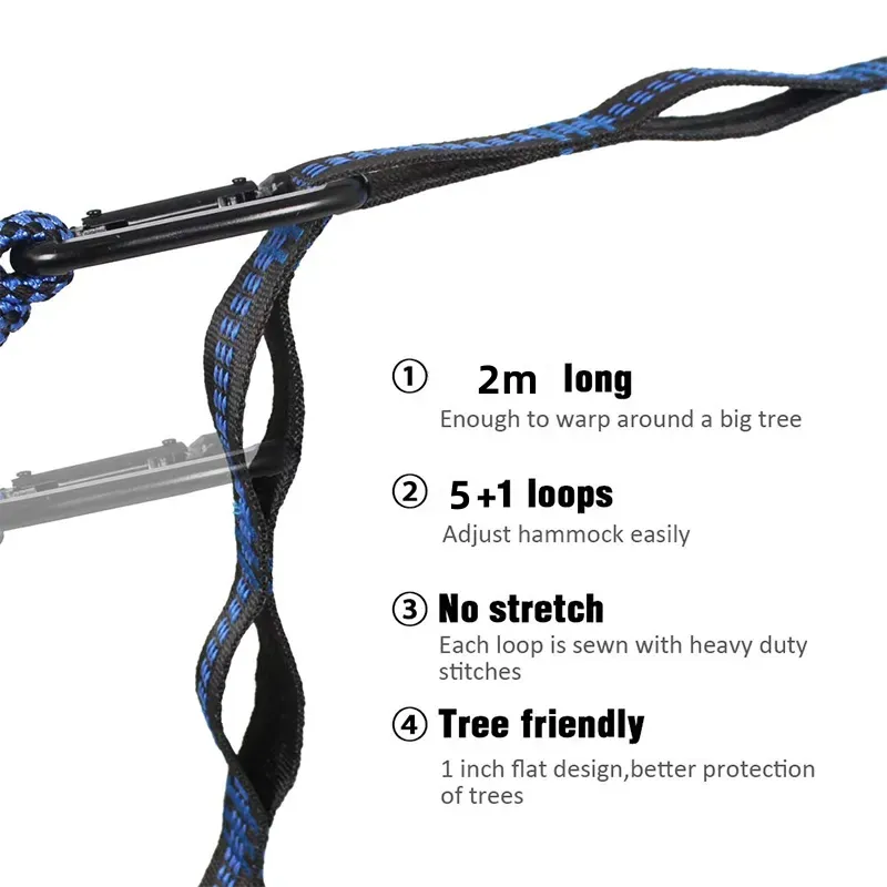 Green Camping Hammock - Outbackers