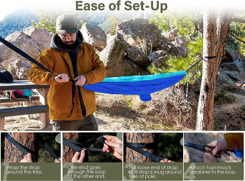 Green Camping Hammock - Outbackers