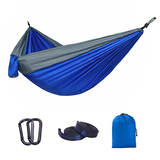 Blue & Grey Camping Hammock - Outbackers
