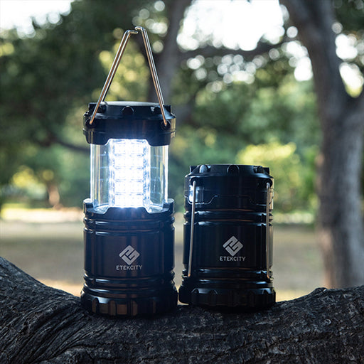 Etekcity Lantern Camping Lantern - 2 Pack - Black - Outbackers