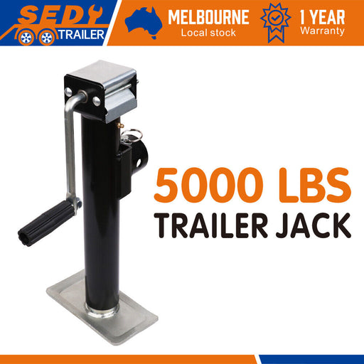 Trailer Caravan Canopy Jack Stand 2267kg 5000lbs Heavy Duty Solid Weld Bracket - Outbackers