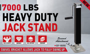 TRAILER CANOPY CARAVAN JACK STAND 3175KG 7000LBS HEAVY DUTY STABILIZER LEGS - Outbackers