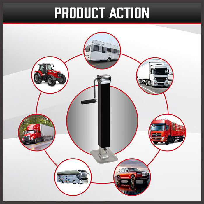 TRAILER CANOPY CARAVAN JACK STAND 3175KG 7000LBS HEAVY DUTY STABILIZER LEGS - Outbackers