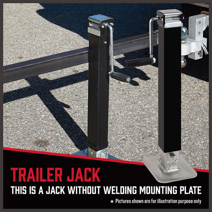 TRAILER CANOPY CARAVAN JACK STAND 3175KG 7000LBS HEAVY DUTY STABILIZER LEGS - Outbackers