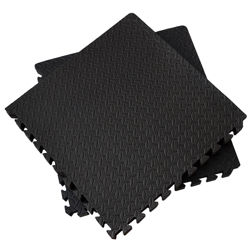 12 Tiles EVA Rubber Foam Gym Mat 60cm x 60cm 2.5cm Fitness Flooring - Outbackers