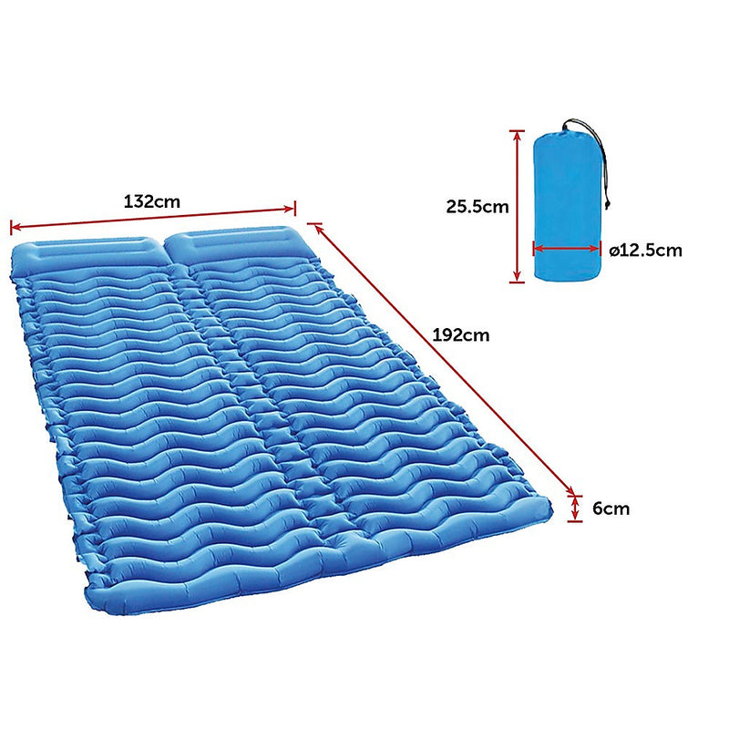 Double Two-person Camping Sleeping Pad - Outbackers