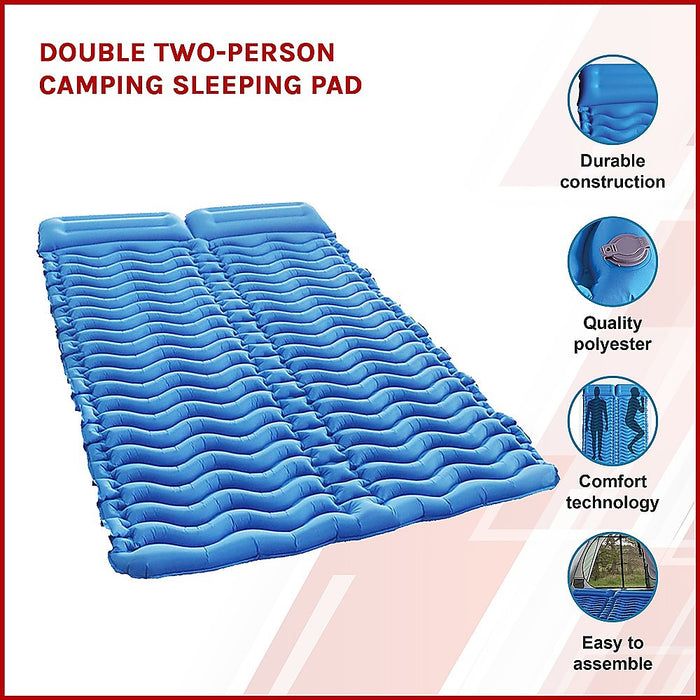 Double Two-person Camping Sleeping Pad - Outbackers