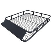 Universal Roof Rack Basket - Car Luggage Carrier Steel Cage Vehicle Cargo - Outbackers