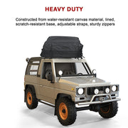 458 Litre Large Car Cargo Travel Rain Proof Roof Top Bag Storage Carrier Box - Outbackers