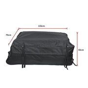 458 Litre Large Car Cargo Travel Rain Proof Roof Top Bag Storage Carrier Box - Outbackers