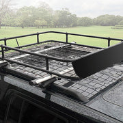 Universal Roof Rack Basket - Car Luggage Carrier Steel Cage Vehicle Cargo - Outbackers