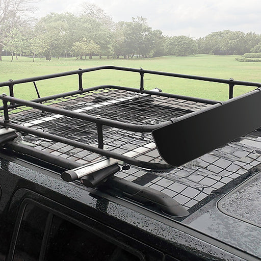 Universal Roof Rack Basket - Car Luggage Carrier Steel Cage Vehicle Cargo - Outbackers