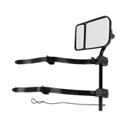 2x Towing Mirrors Pair Clip on Multi Fit Clamp On Towing Caravan 4X4 Trailer - Outbackers