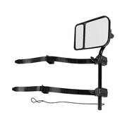 2x Towing Mirrors Pair Clip on Multi Fit Clamp On Towing Caravan 4X4 Trailer - Outbackers