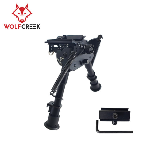 Wolf Creek Quick Draw 6"- 9" Swivel Bipod - Outbackers