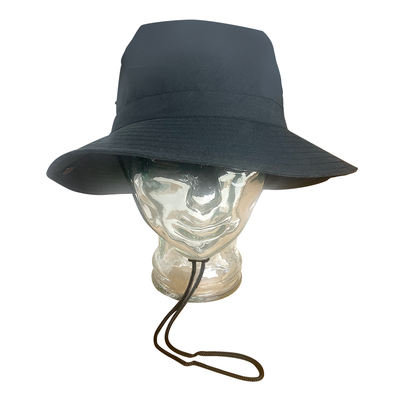 Sherpa Waterproof Giggle Hat Black - Outbackers