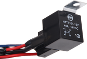 2way LED Universal Driving light Wiring Loom Harness 12V 24V 40A Relay Switch - Outbackers