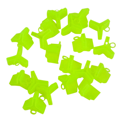 Rig Ezy Green Treble Cover, size #3, 20 pack - Outbackers