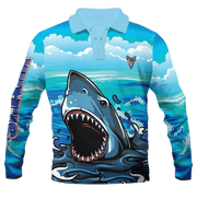 Kids Shark Polo Shirts - Outbackers